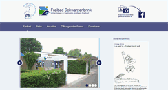 Desktop Screenshot of freibad-schwarzenbrink.de